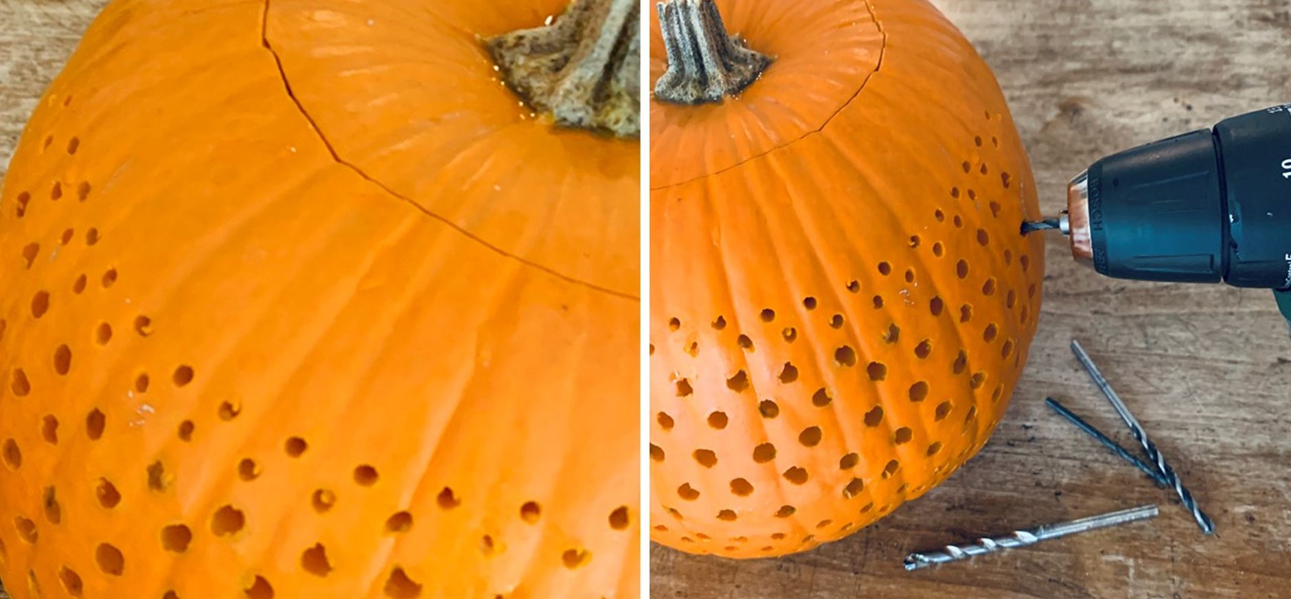 Knutselen met pompoen