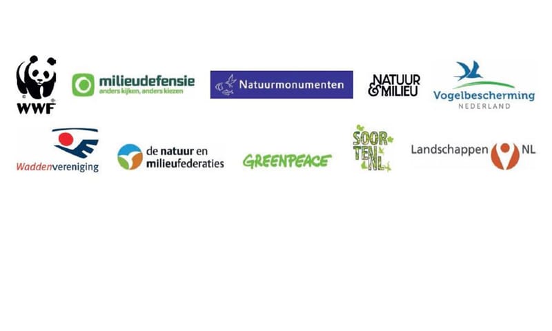 Logo's natuurorganisaties