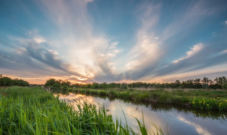 Zonsopgang Nieuwkoopse Plassen