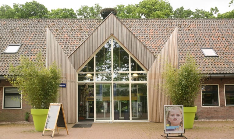 Entree bezoekerscentrum Gooi en Vechtstreek