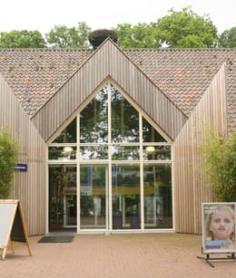 Entree bezoekerscentrum Gooi en Vechtstreek