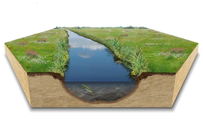 Bloemkampen huidige beek