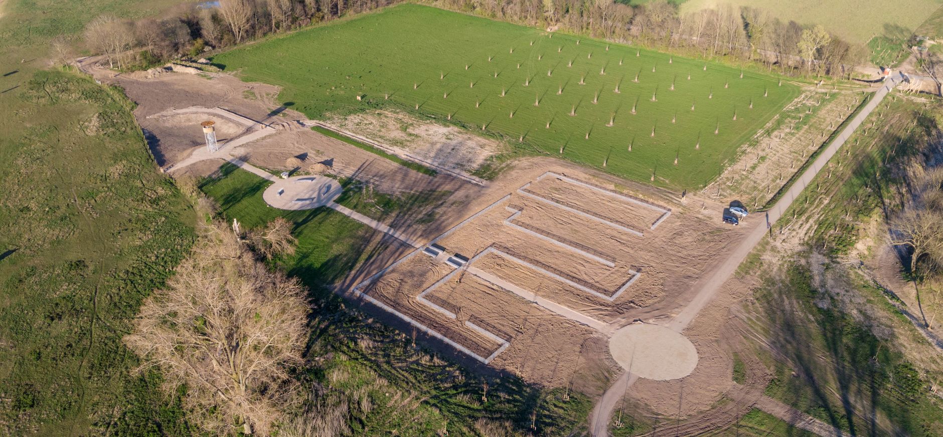 luchtfoto Walburg - april 2020
