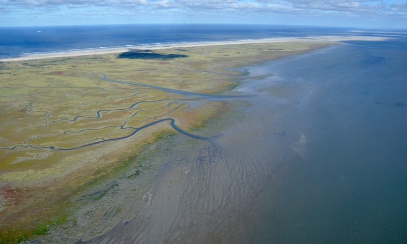 Schiermonnikoog van boven