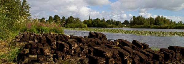 Turf op een legakker