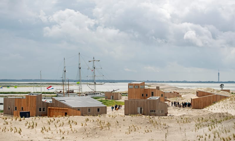 Opening nederzetting Marker Wadden