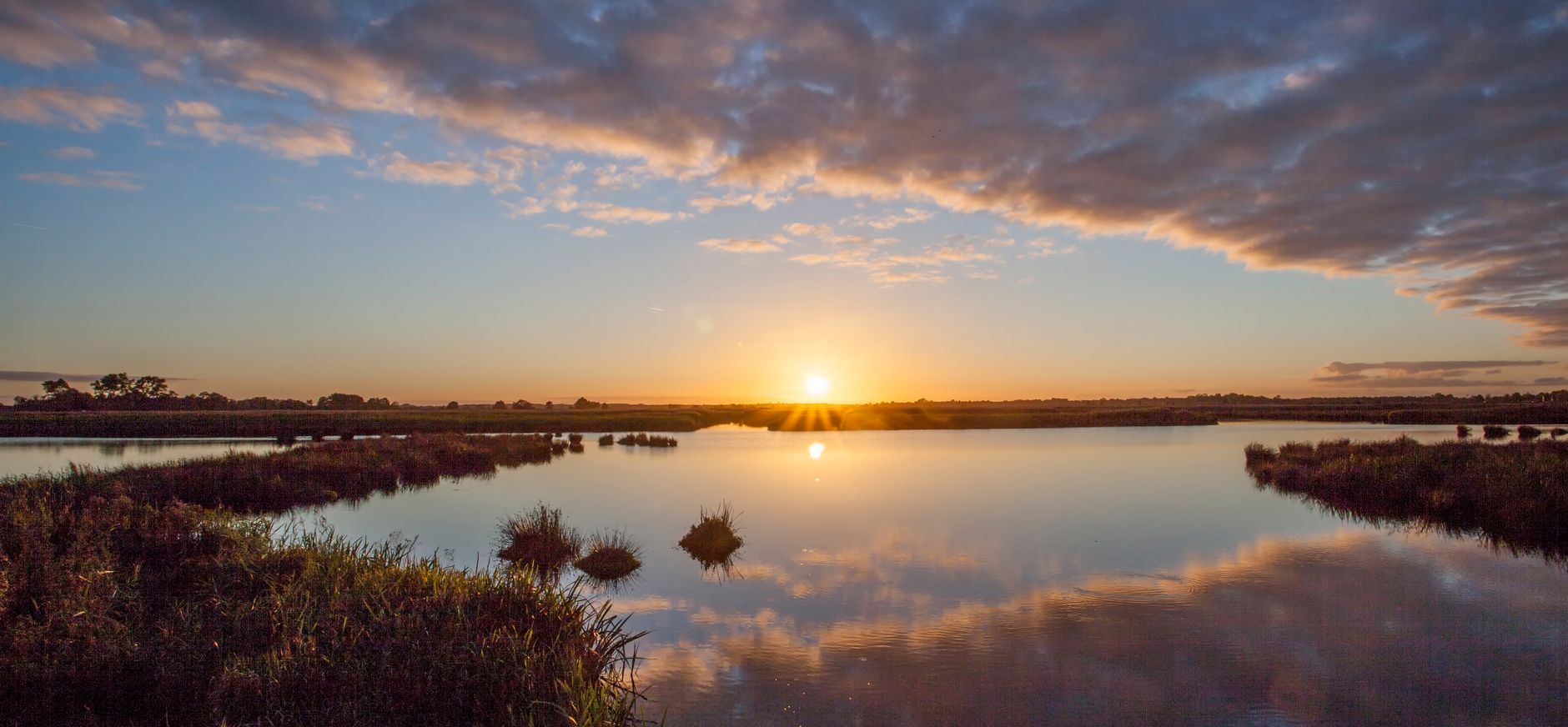 Zonsondergang Onlanden