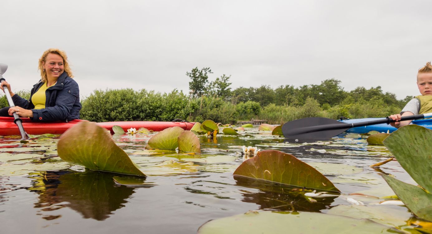 Varen in bloemenzee