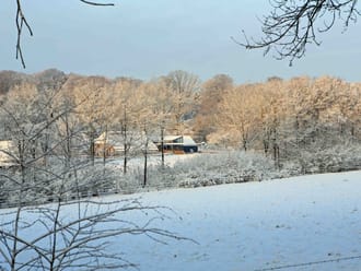 bezoekerscentrum veluwezoom winter