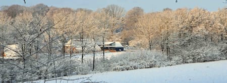 bezoekerscentrum veluwezoom winter