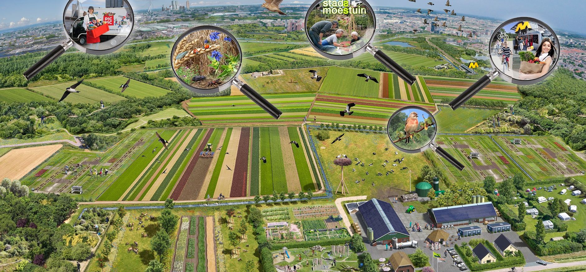 Artist impression Rotterdam-Zuid