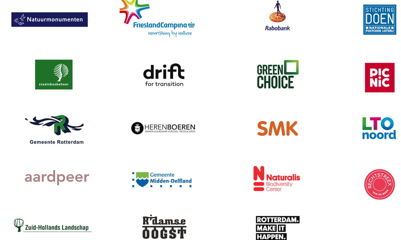 Logo partners Rotterdam de boer op