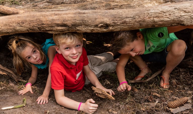 Spelen in Speelnatuur van OERRR Wolfheze