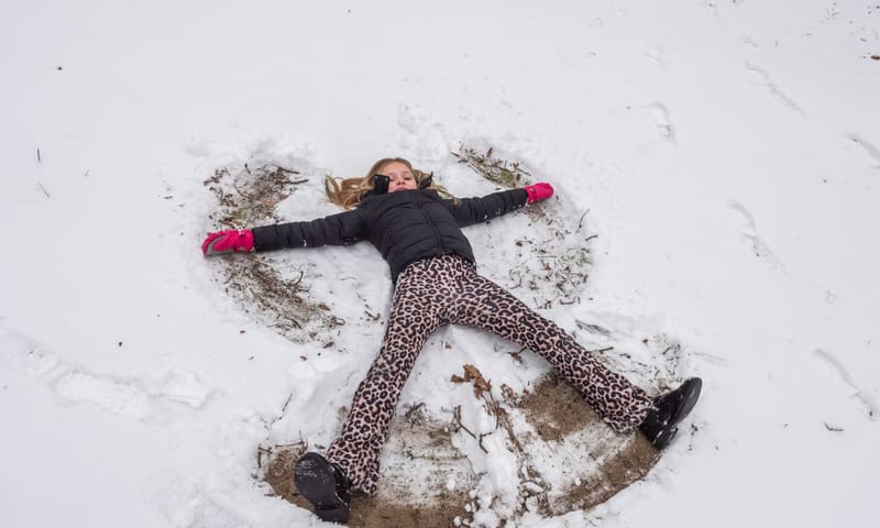 Sneeuwengel