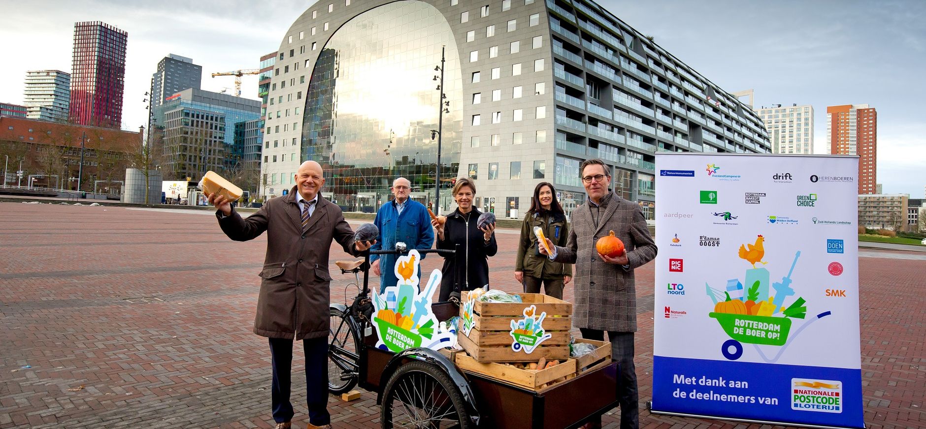 Startschot Rotterdam de boer op!