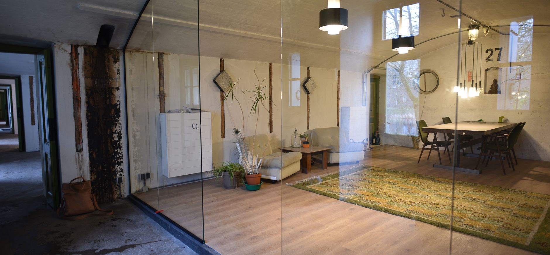 Glazen pui Fort bij Nigtevecht