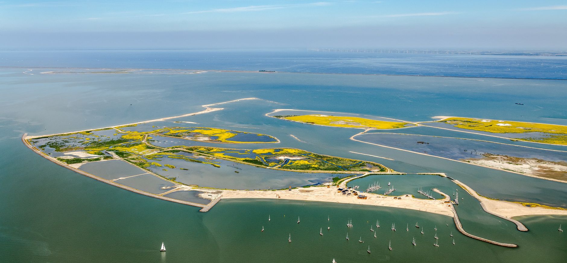 Marker Wadden in het Markermeer