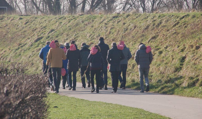 groep op Tiengemeten