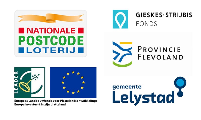 Logo's financiers Marker Wadden nederzetting