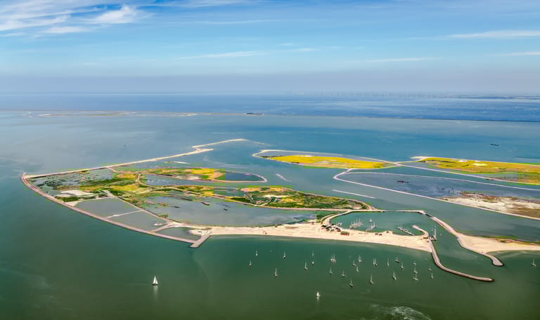 Marker Wadden natuureiland in het Markermeer