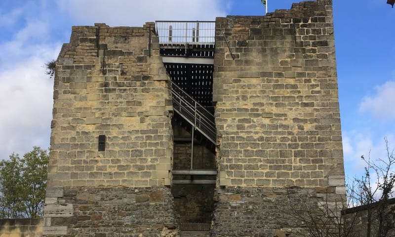 De donjon van de Lichtenberg