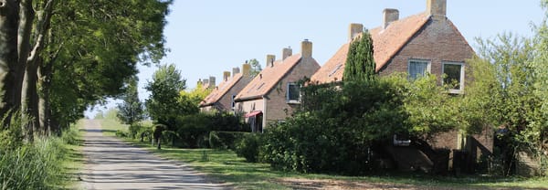 Arbeiderswoningen aan de Dwarsdijk