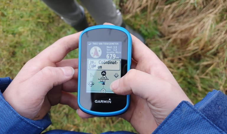 geocachen op Tiengemeten