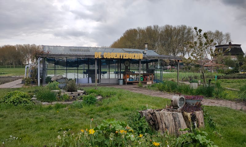 De Groenteboerin bij Hoeve Biesland