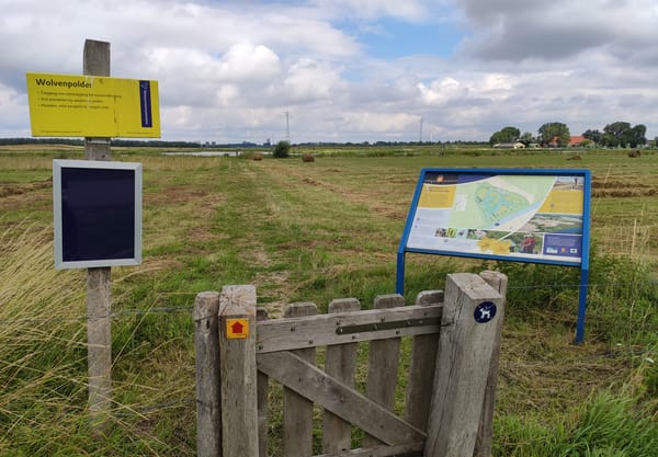 Ingang Wolvenpolder