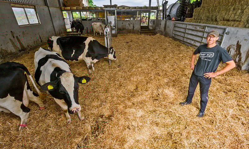 Potstal boer Henry de Boer