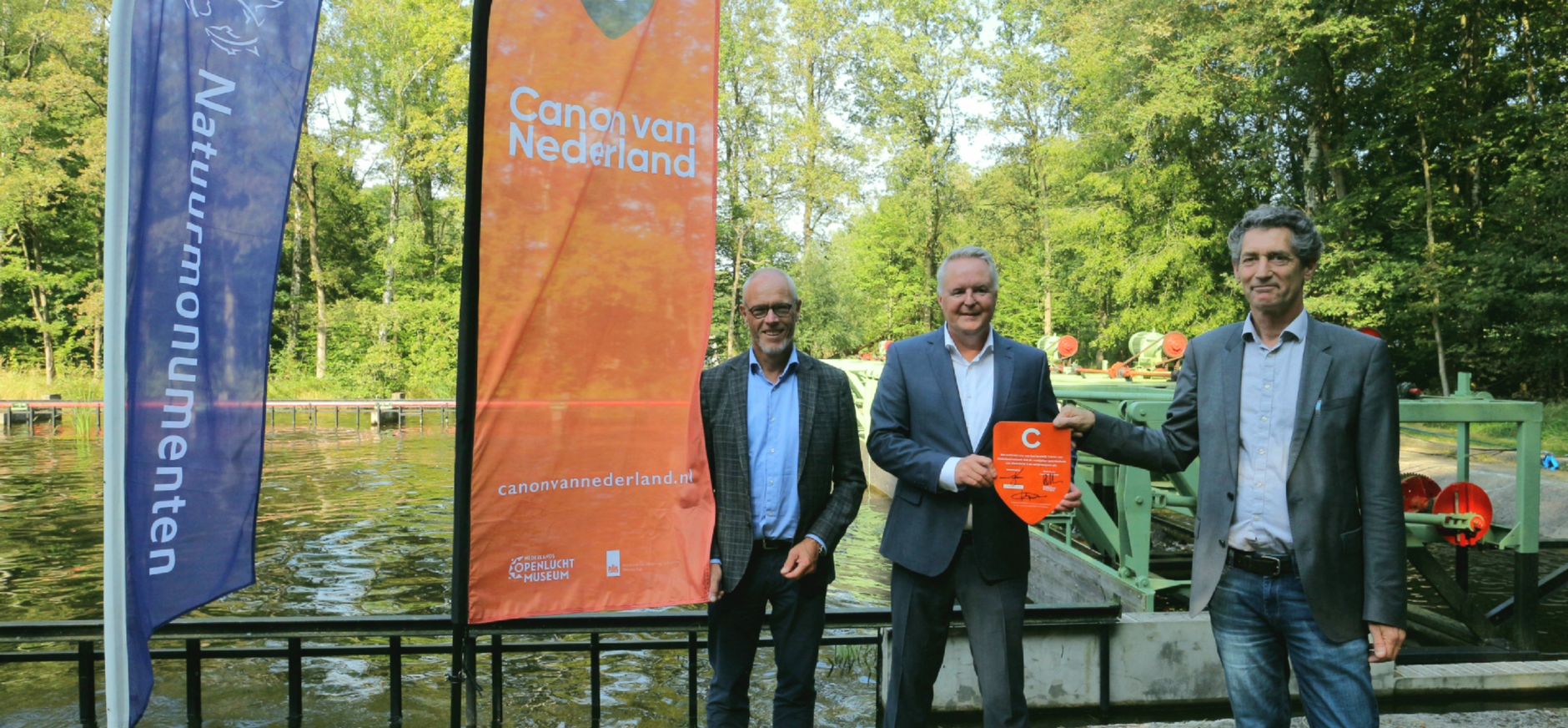 Aansluiting Waterloopbos bij Canon van Nederland-netwerk