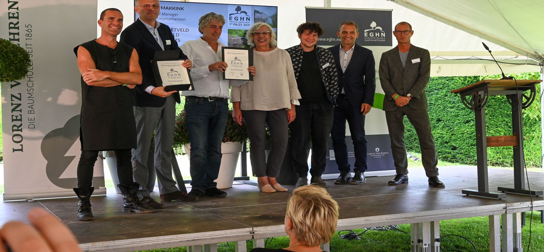 Uitreiking European Garden Award