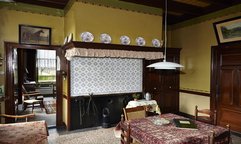 Het historische interieur in Het Keunenhuis is nog in verschillende ruimtes intact!