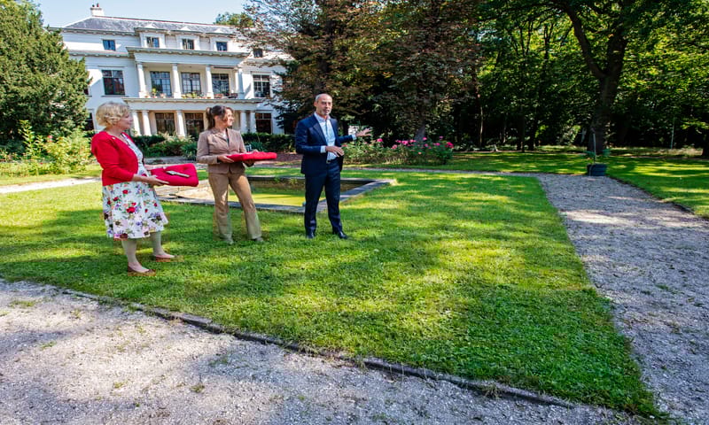 Overhandiging Buitenplaats De Tempel