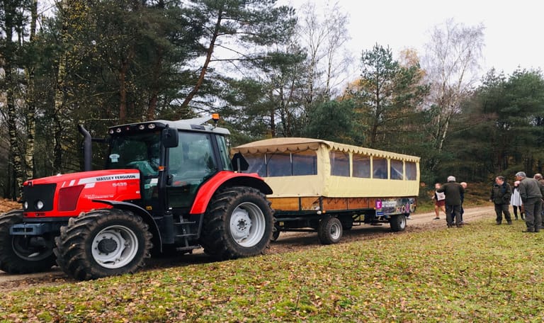 Huifkartocht op aanvraag