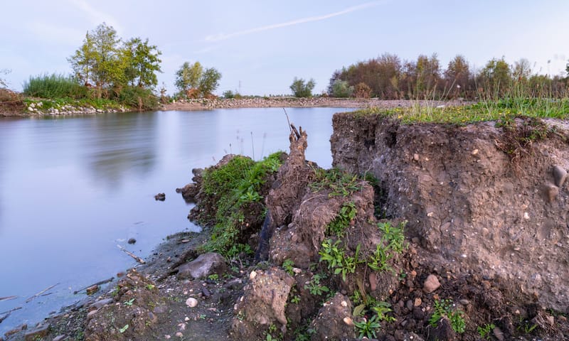 Molenplas na zomerhoogwater 2021