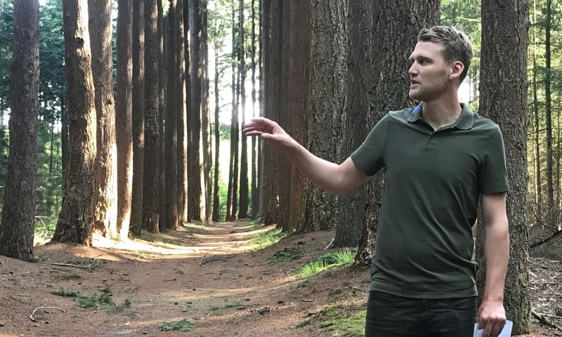 Peter Muilenman bij Douglaslaan Waliën