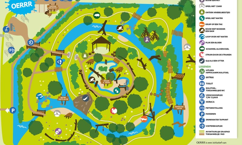 plattegrond speelnatuur HZ