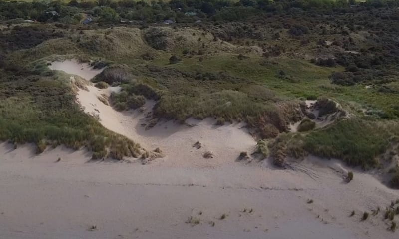 Natuurlijke kerf in Springertduin - Foto: Waterschap Hollandse Delta