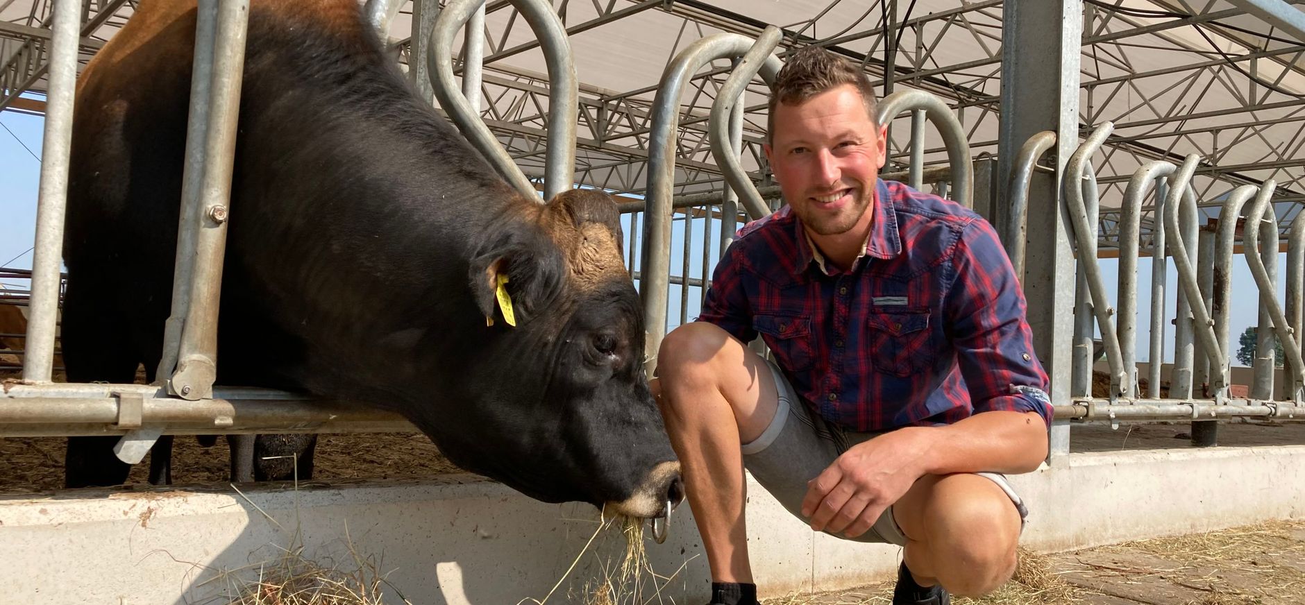 Boer Roel van Buuren Boerderij Landlust