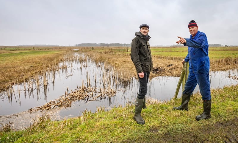 Rietsnijder Jacob en beheerder Gidion