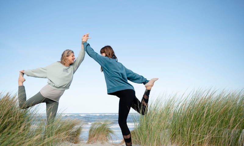 Yoga op Schiermonnikoog