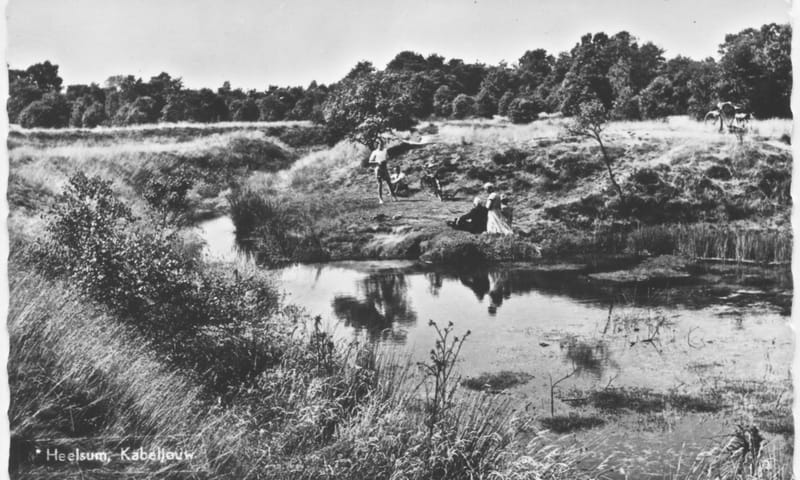 Heelsumse beek bij boerderij De Kabeljauw