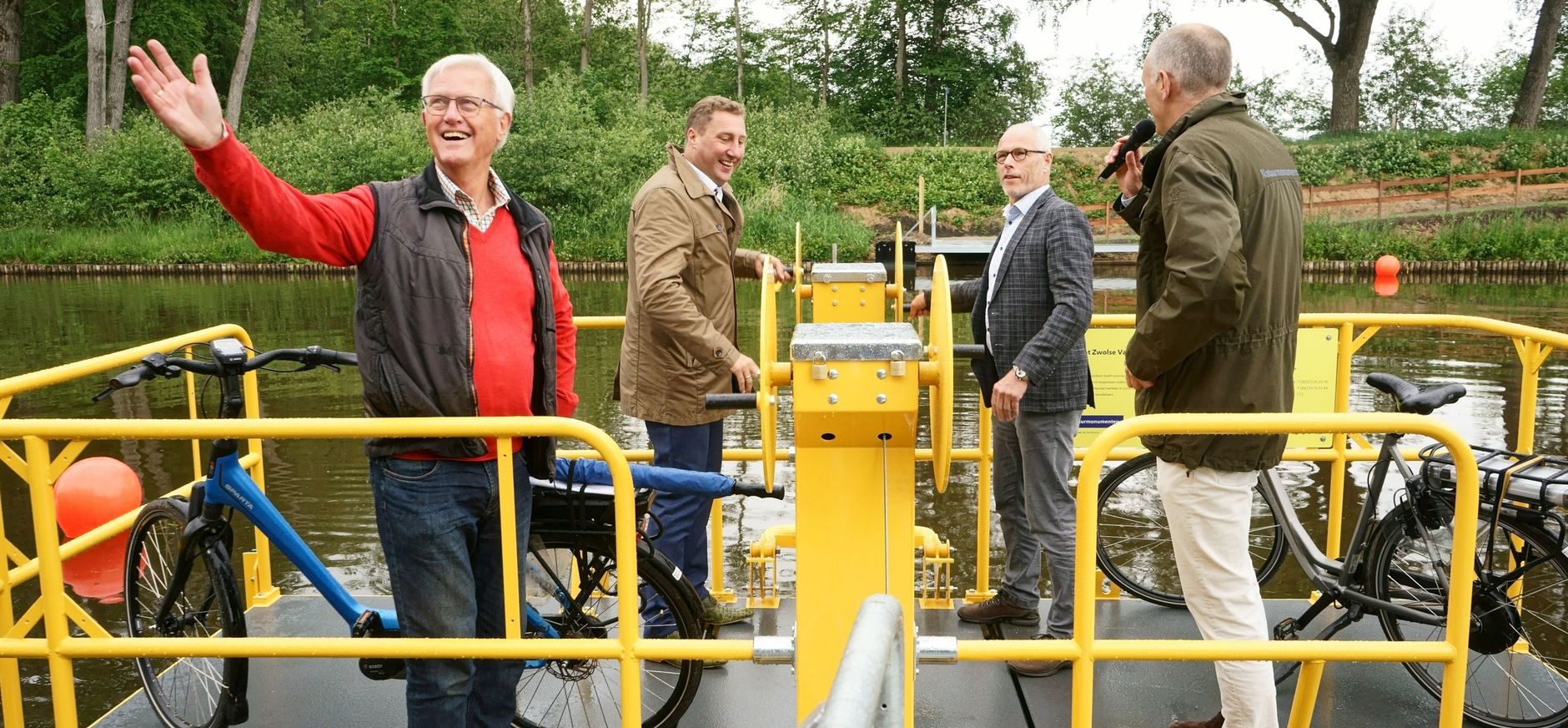 Fietspont Kraggenburg Waterloopbos