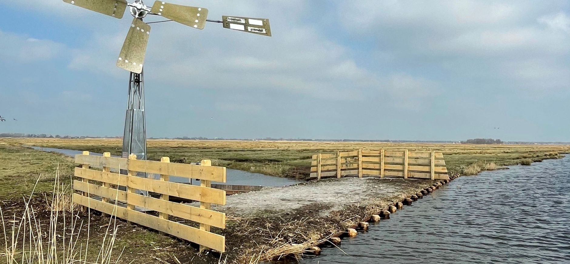 weidemolens voor weidevogels in het Wormer en Jisperveld