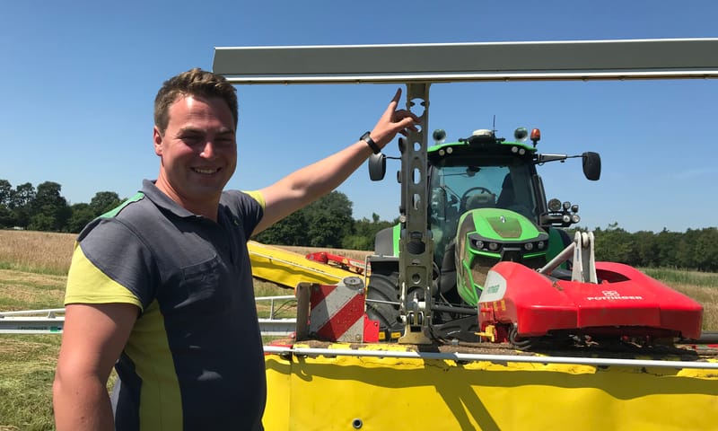 sensoren intelligente maaimachine