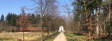 lange wandeling natuurbegraafplaats