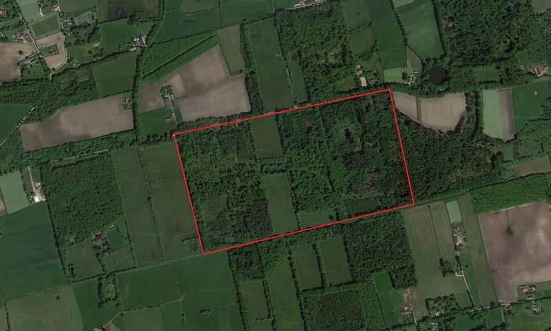 Contouren plangebied Voorstonden