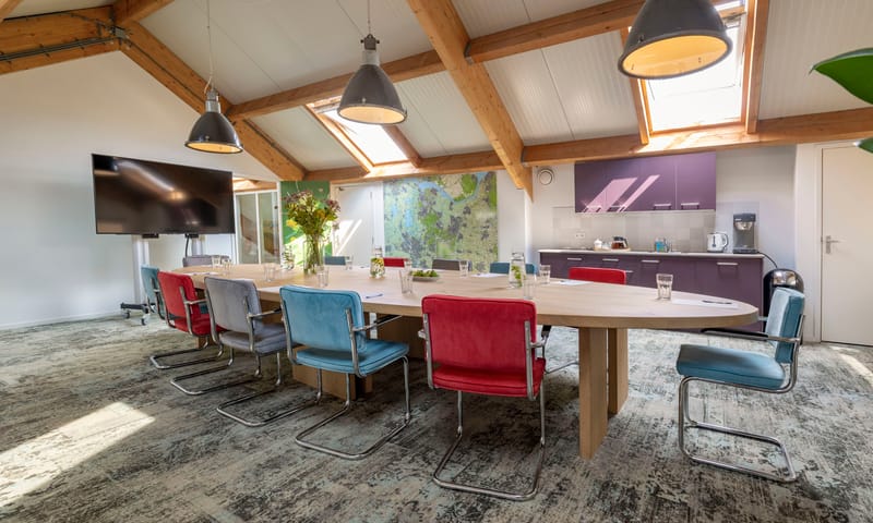 Vergaderen Haarzuilens Hoeve Wielrevelt Grote Ratelaar