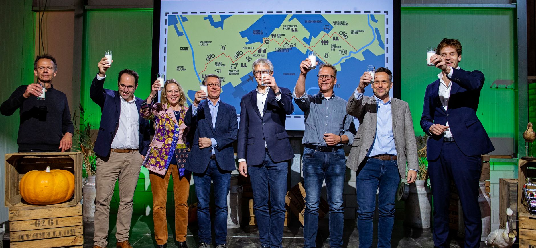 Proostmoment noordrand Rotterdam